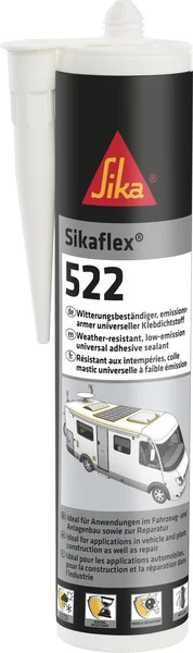 Klebdichtstoff Sikaflex-522 – Weiß