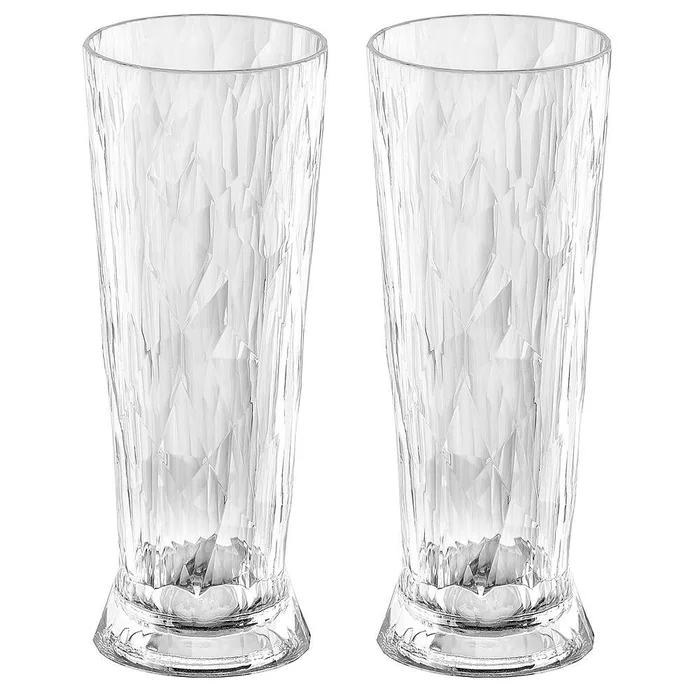 Koziol Bierglas Club No. 11 Superglas 500 ml, 2er-Set