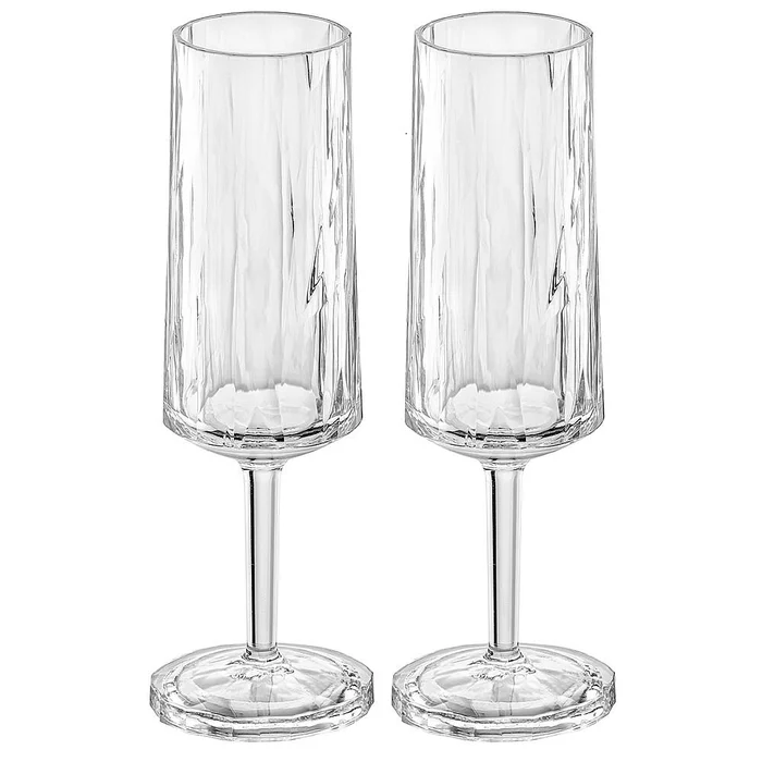 Koziol Sektglas Club No. 14 Superglas 100 ml, 2er-Set