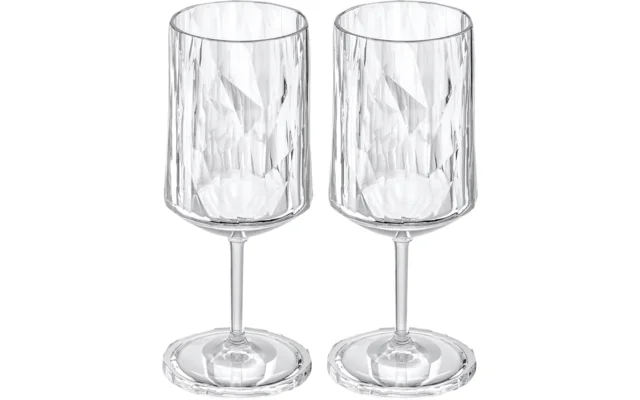 Koziol Superglas 300ml CLUB No. 4 crystal clear 2er-Set, Weinglas