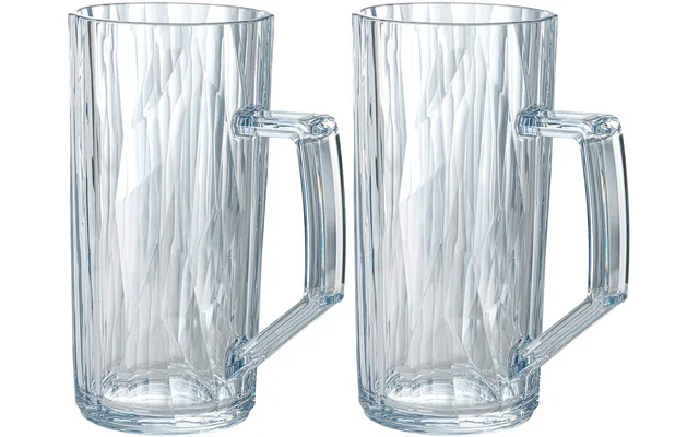 Koziol Superglas CLUB No. 26 2er Set 500 ml crystal clear