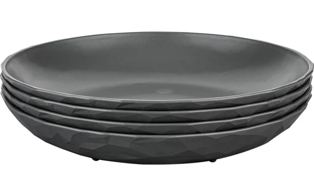 Koziol Tellerset Club Plate 4 teilig tief 220 mm