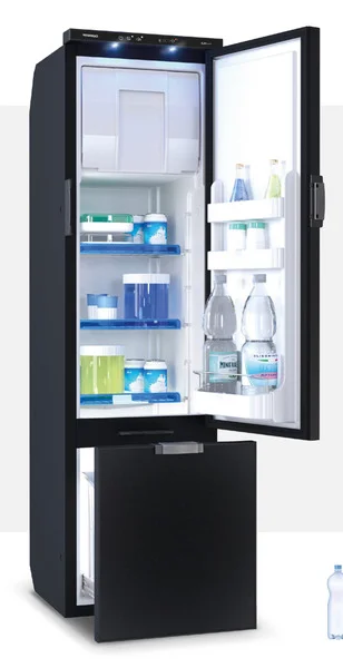 Kühlschrank SLIM 150 CHR – 150 l – Schwarz