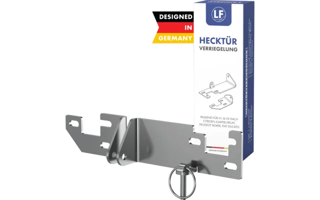 LAINFELD Hecktürverriegelung Einbruchschutz H1/H2 Dach für z.B. FIAT Ducato, Citroen Jumper