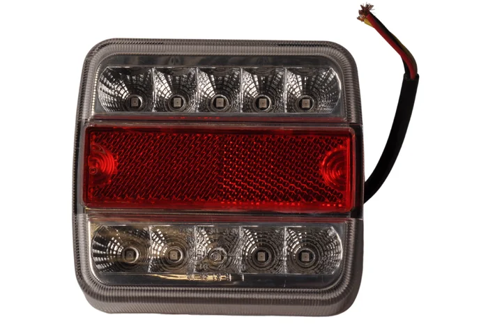 LED Rückleuchte kleine Größe links 100x100x35 mm