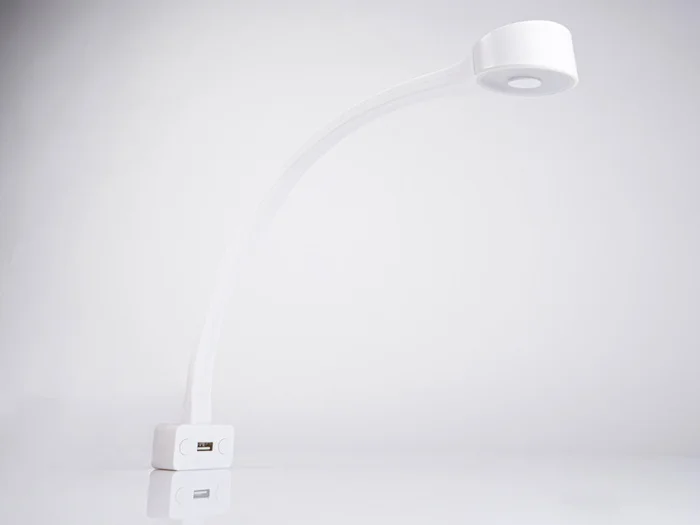 LED-Schwanenhalsleuchte – 1,8 W – Weiß