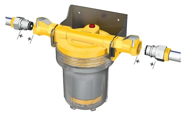 Lilie Certec Inline Kompakt Turbo Filtersystem Einzelteile