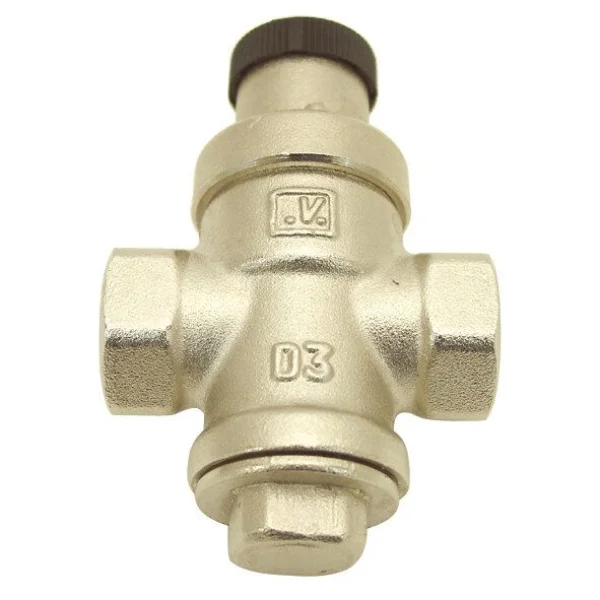 Lilie Druckminderer Messing 1/2 Zoll, 1-4 bar