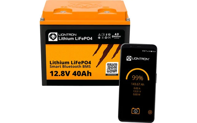 Liontron LiFePO4 Smart Bluetooth BMS Lithium-Batterie 12 V