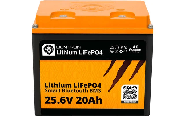 Liontron LiFePO4 Smart Bluetooth BMS Lithiumbatterie 25,6 V