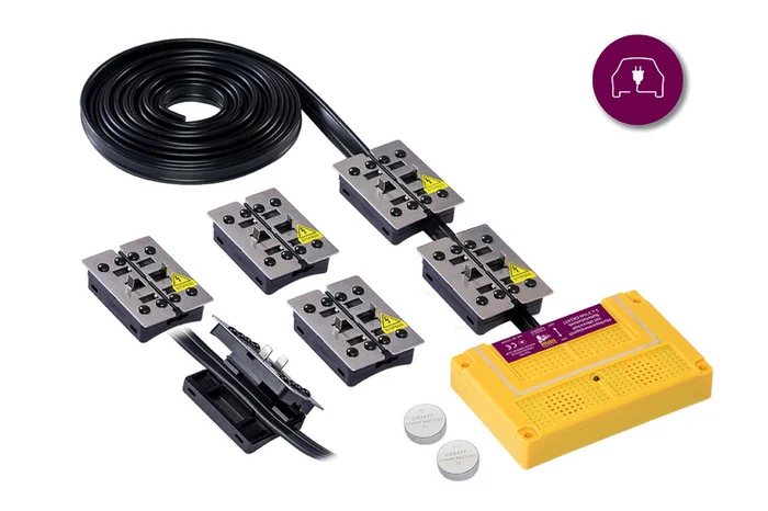 Marder-Stop&Go – 8 Plus-Minus Hochspannungsgerät mit Ultraschall – Batteriebetrieb