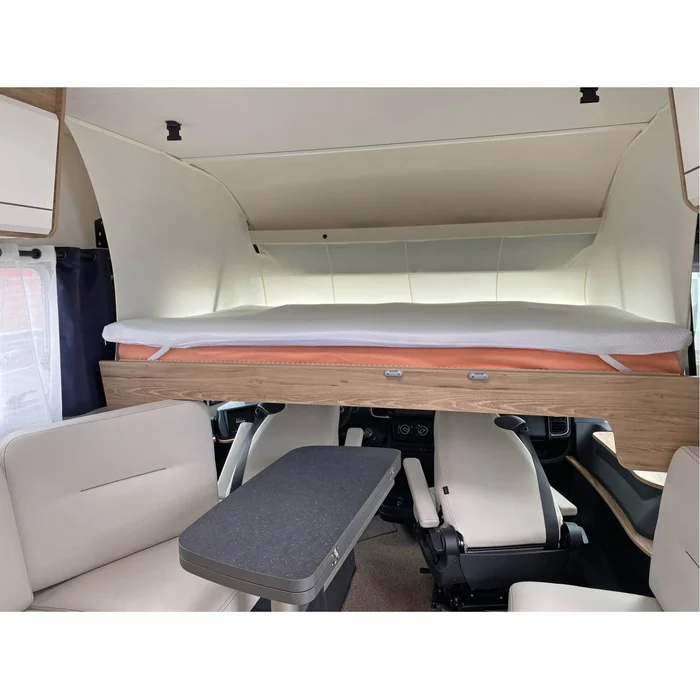 Matratzenauflage mit Formgedächtnis – 130 x 190 cm gerader Schnitt INCASA