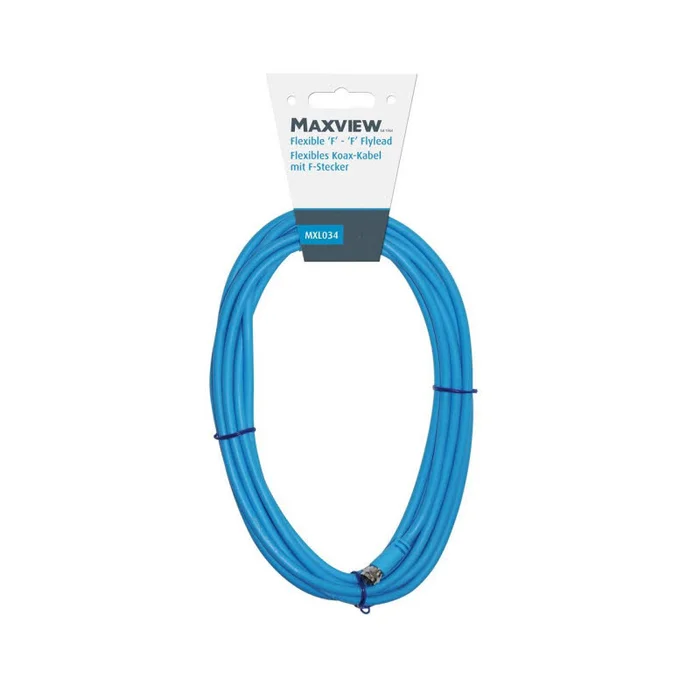 Maxview Flexibles Koax-Kabel 5 m, mit F-Stecker