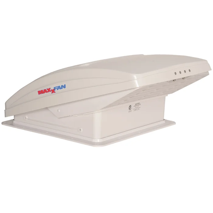 Maxxair Dachhaube Maxxfan Deluxe weiß, mit manueller Öffnung