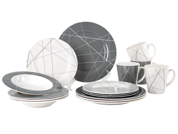 Melamin-Geschirrset Rönne – 16-teilig