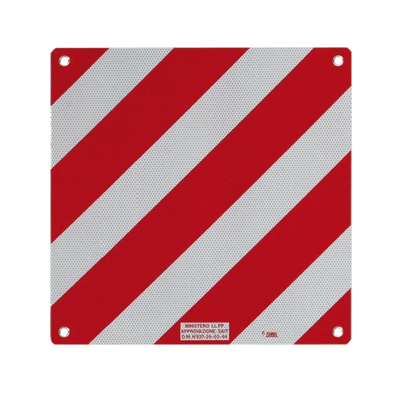 menbaa Sonderlasten Alu Warntafel Italien-EU/CH