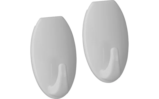 Metaltex pullCLEAN Klebehaken oval 2er Set