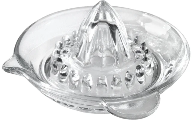 Metaltex Zitruspresse / Saftpresse aus Glas 13,9 cm