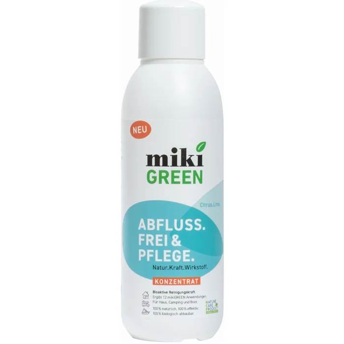 mikiGREEN Reiniger Abfluss frei und Pflege