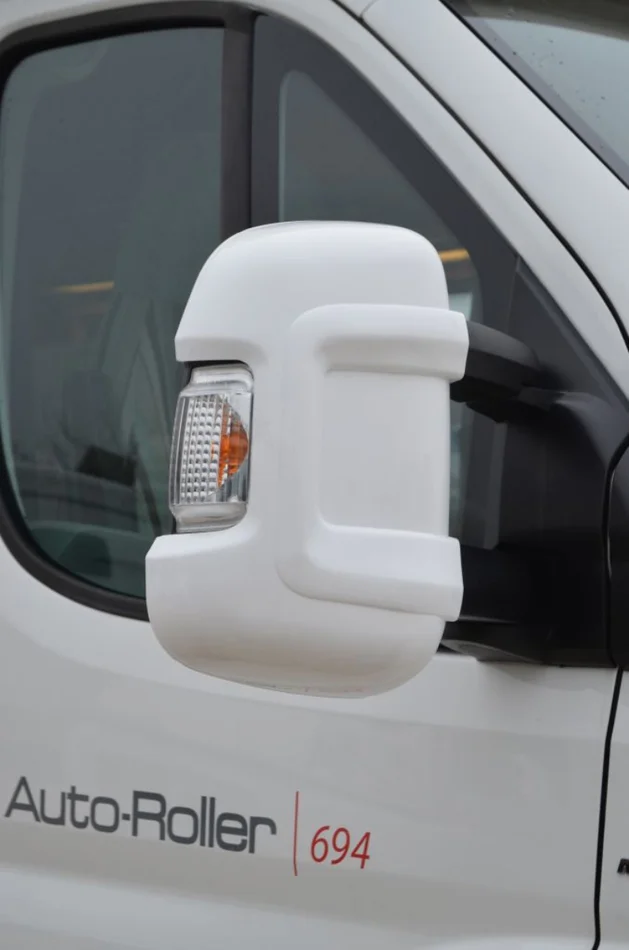 Milenco Spiegelschutz weiß für Fiat Ducato ab 2007