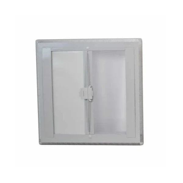 MPK Dachhaube Modell 42K mit Kombirollo, grau (400 x 400 mm)