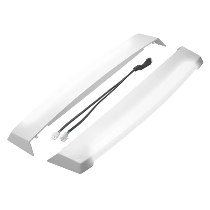 MPK Seitenblenden mit LED für VisionStar L, signalweiß