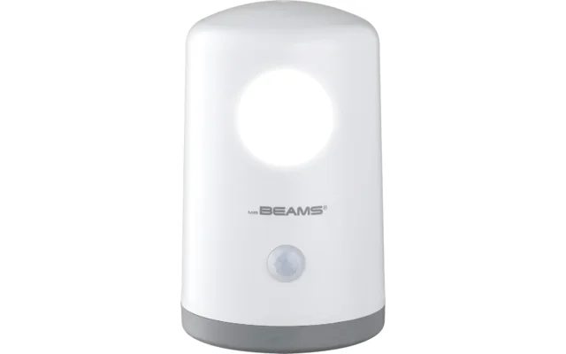 Mr. Beams MB750 Mobiles LED Nachtlicht mit Bewegunsmelder Batteriebetrieben Weiß