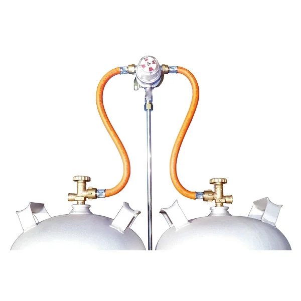 Multimatik 2-Flaschenanlage 30 mbar, 10 mm – mit Prüfventil