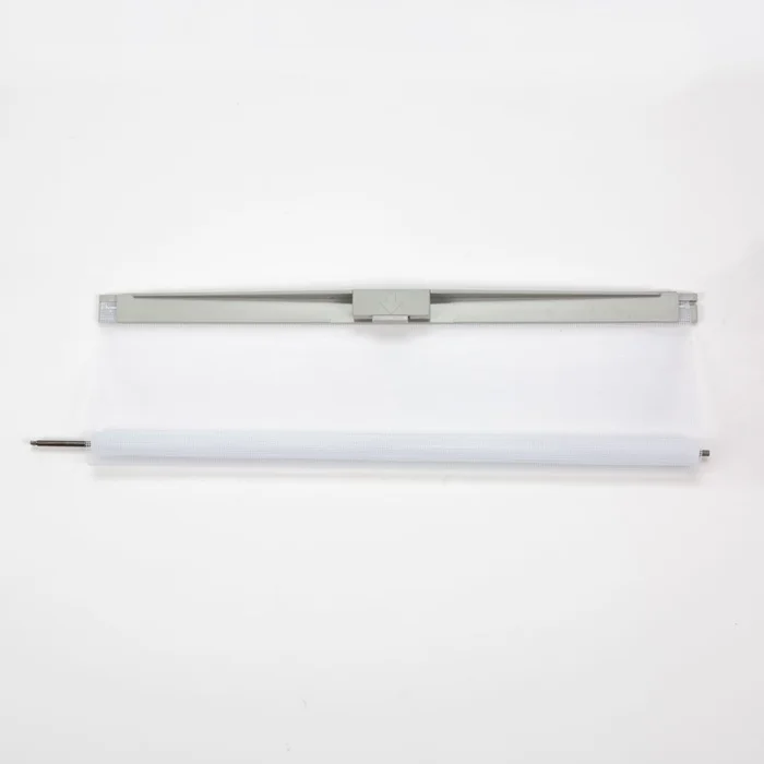 Netzrollo mit Griffleiste, grau für Modelle 42K, 46K, VisionVent M (Nr. 420.8KG)