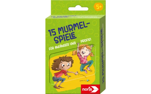 Noris 15 Murmelspiele geeignet für Kinder ab 5 Jahren