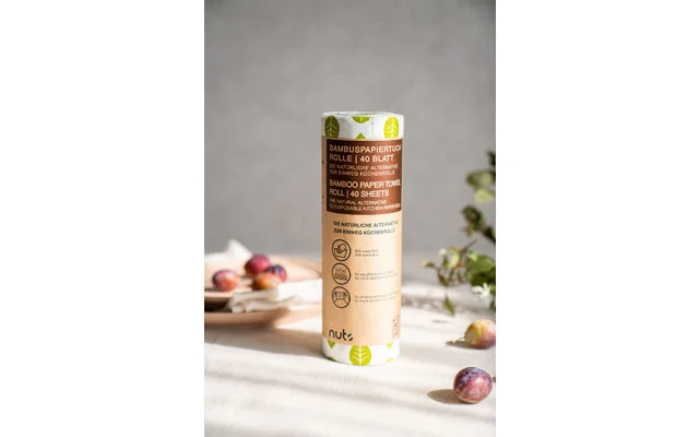 Nuts Innovations Bambus Papierrolle 40 Blatt