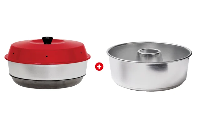 Omnia Campingbackofen Set 2-teilig mit Maxiform 3 Liter