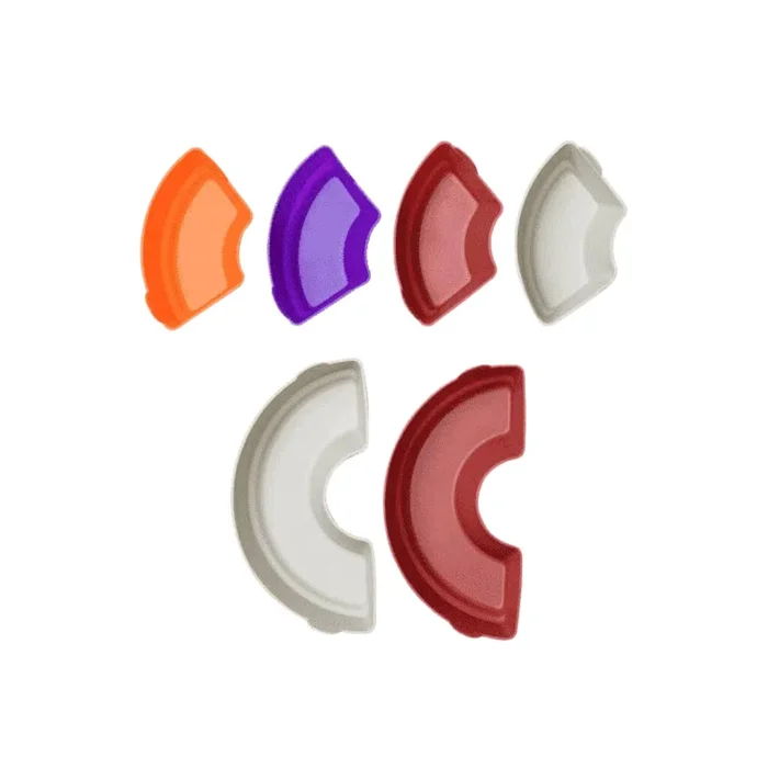 Omnia Campingbackofen Silikonform 6-teilig (Max 260°C)