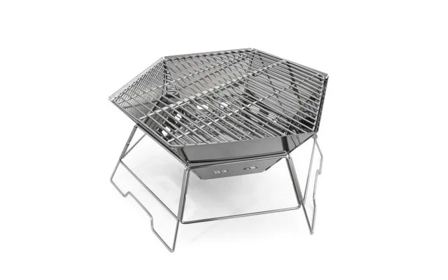 Origin Outdoors Hexagon Grill und Feuerschale 40 x 45 cm