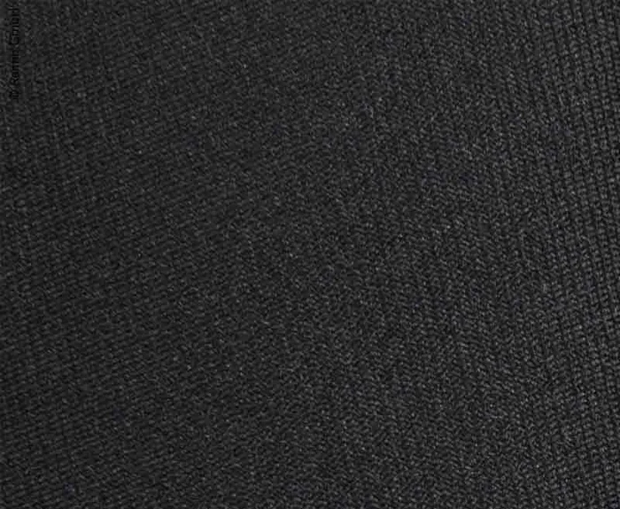 Original Automobil-Polsterstoff / Bezugsstoff – Uni Schwarz