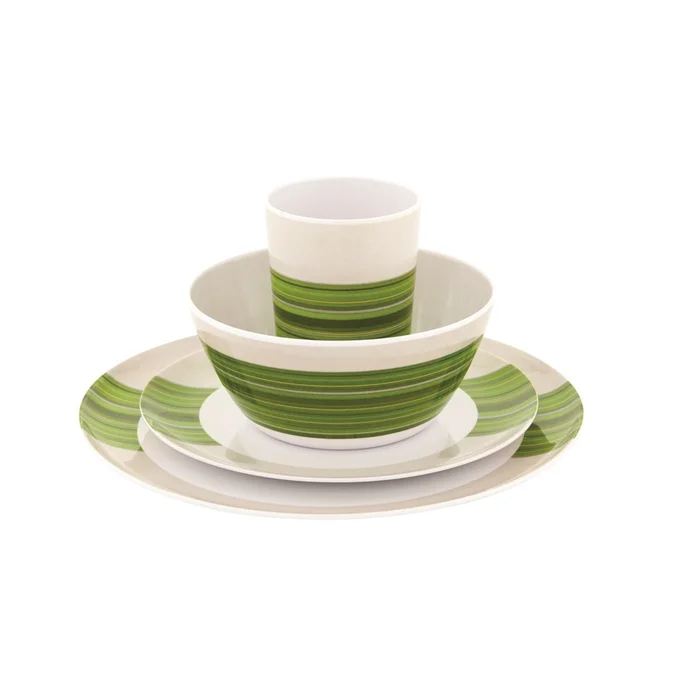 Outwell Blossom Geschirrset für 2 Personen Grün (Nicht mehr verfügbar)