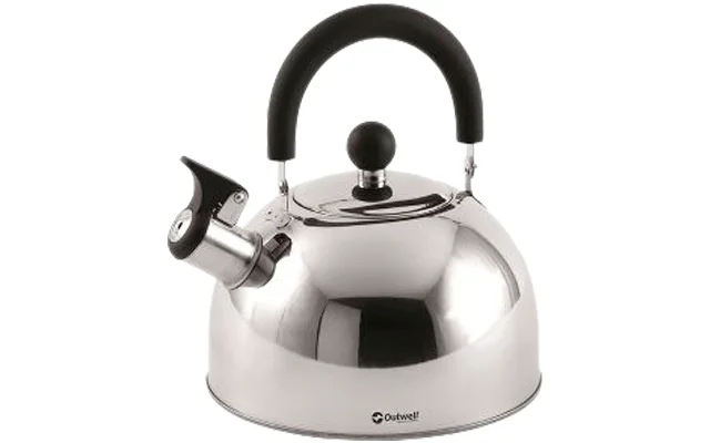 Outwell Tea Break Wasserkessel mit Signalpfeife Edelstahl