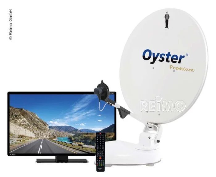 Oyster® 65 SKEW Premium Sat-Anlage inkl.19″Oyster® TV