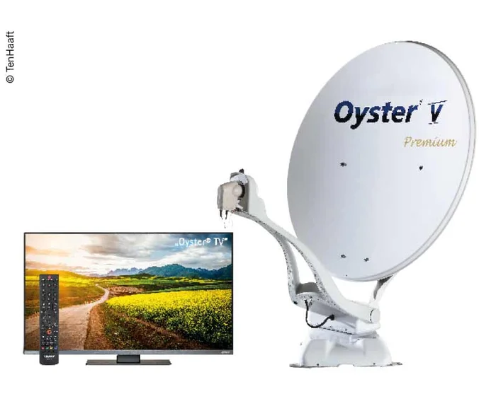 Oyster® V Sat-Anlage 85 SKEW Premium mit 32″ Oyster® TV