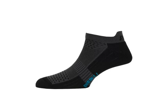 P.A.C 1.2 Bike Footie Zip Damen Socken black