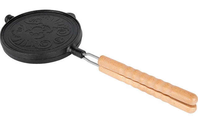 Petromax Gusseisen Wende Waffeleisen inkl. Auflagesstell