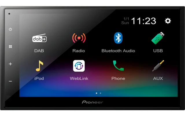 Pioneer 6,8- Mediacenter mit DAB und Weblink 2.0