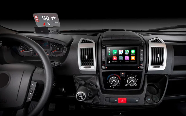 Pioneer Headup-Display Erweiterung für Fiat Ducato/Peugeot/Citroen