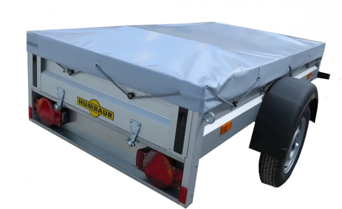 Plane passend für Humbaur Anhänger 205×109 cm – grau