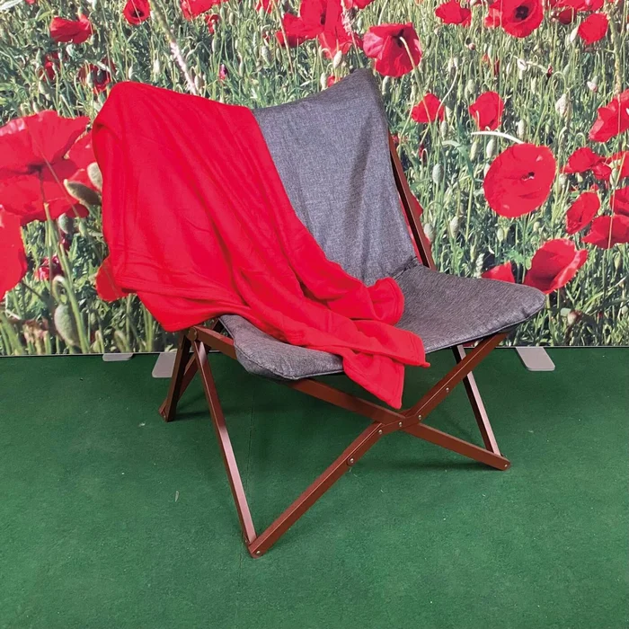 POLAIRE-Decke Rot 130 x 180 cm