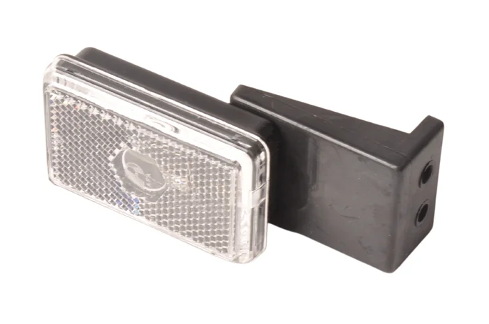 Positionsleuchte rechteckig auf Halterung lose Tüllenverbindung