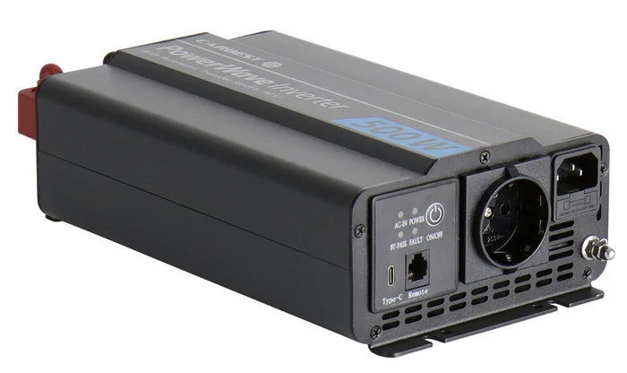 PowerWave Inverter 500 W– Sinus-Wechselrichter mit Netzvorrangschaltung der neuesten Generation