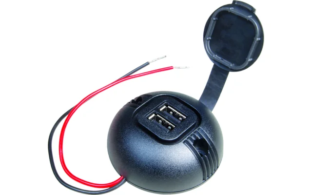 Pro Car Aufbau Power USB Doppelsteckdose
