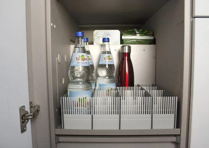 Purvario Stauleisten MAXXI 8-er Pack – lichtgrau/anthrazit