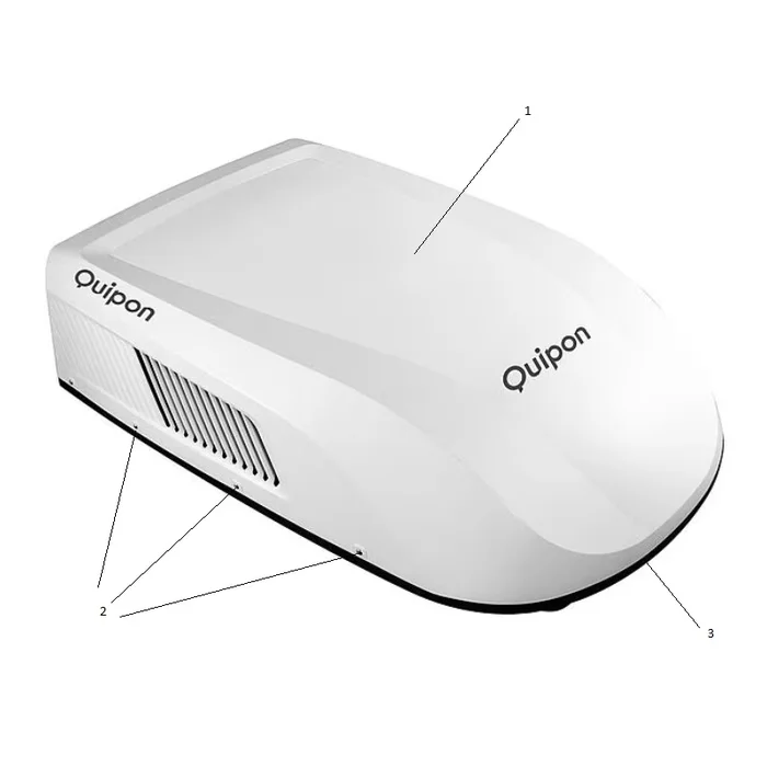 Quipon Haube Ausseneinheit zu Dachklimaanlage Air 2600